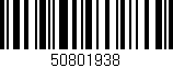 Código de barras (EAN, GTIN, SKU, ISBN): '50801938'