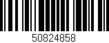 Código de barras (EAN, GTIN, SKU, ISBN): '50824858'