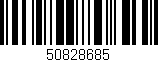 Código de barras (EAN, GTIN, SKU, ISBN): '50828685'