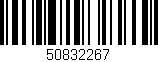 Código de barras (EAN, GTIN, SKU, ISBN): '50832267'