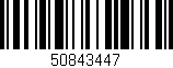 Código de barras (EAN, GTIN, SKU, ISBN): '50843447'