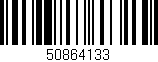 Código de barras (EAN, GTIN, SKU, ISBN): '50864133'