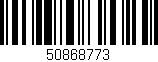 Código de barras (EAN, GTIN, SKU, ISBN): '50868773'