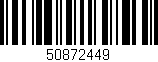 Código de barras (EAN, GTIN, SKU, ISBN): '50872449'
