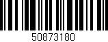 Código de barras (EAN, GTIN, SKU, ISBN): '50873180'