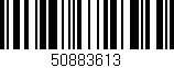 Código de barras (EAN, GTIN, SKU, ISBN): '50883613'