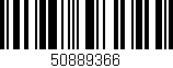 Código de barras (EAN, GTIN, SKU, ISBN): '50889366'