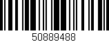 Código de barras (EAN, GTIN, SKU, ISBN): '50889488'
