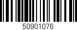 Código de barras (EAN, GTIN, SKU, ISBN): '50901076'