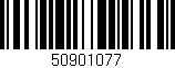 Código de barras (EAN, GTIN, SKU, ISBN): '50901077'