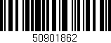 Código de barras (EAN, GTIN, SKU, ISBN): '50901862'