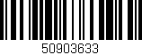 Código de barras (EAN, GTIN, SKU, ISBN): '50903633'