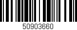 Código de barras (EAN, GTIN, SKU, ISBN): '50903660'