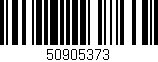 Código de barras (EAN, GTIN, SKU, ISBN): '50905373'