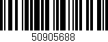 Código de barras (EAN, GTIN, SKU, ISBN): '50905688'