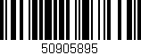 Código de barras (EAN, GTIN, SKU, ISBN): '50905895'