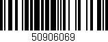 Código de barras (EAN, GTIN, SKU, ISBN): '50906069'