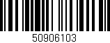 Código de barras (EAN, GTIN, SKU, ISBN): '50906103'