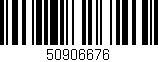 Código de barras (EAN, GTIN, SKU, ISBN): '50906676'