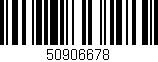Código de barras (EAN, GTIN, SKU, ISBN): '50906678'