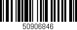 Código de barras (EAN, GTIN, SKU, ISBN): '50906846'