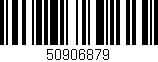 Código de barras (EAN, GTIN, SKU, ISBN): '50906879'
