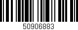 Código de barras (EAN, GTIN, SKU, ISBN): '50906883'