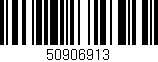 Código de barras (EAN, GTIN, SKU, ISBN): '50906913'