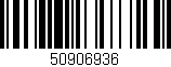 Código de barras (EAN, GTIN, SKU, ISBN): '50906936'