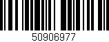 Código de barras (EAN, GTIN, SKU, ISBN): '50906977'