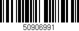 Código de barras (EAN, GTIN, SKU, ISBN): '50906991'
