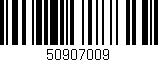 Código de barras (EAN, GTIN, SKU, ISBN): '50907009'