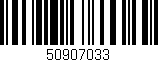 Código de barras (EAN, GTIN, SKU, ISBN): '50907033'