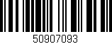 Código de barras (EAN, GTIN, SKU, ISBN): '50907093'