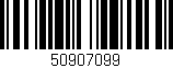 Código de barras (EAN, GTIN, SKU, ISBN): '50907099'