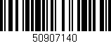 Código de barras (EAN, GTIN, SKU, ISBN): '50907140'