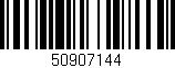 Código de barras (EAN, GTIN, SKU, ISBN): '50907144'