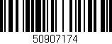Código de barras (EAN, GTIN, SKU, ISBN): '50907174'