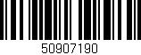 Código de barras (EAN, GTIN, SKU, ISBN): '50907190'