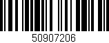 Código de barras (EAN, GTIN, SKU, ISBN): '50907206'