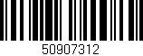 Código de barras (EAN, GTIN, SKU, ISBN): '50907312'