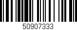 Código de barras (EAN, GTIN, SKU, ISBN): '50907333'
