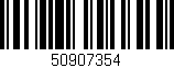 Código de barras (EAN, GTIN, SKU, ISBN): '50907354'