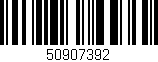 Código de barras (EAN, GTIN, SKU, ISBN): '50907392'