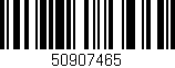 Código de barras (EAN, GTIN, SKU, ISBN): '50907465'