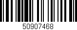 Código de barras (EAN, GTIN, SKU, ISBN): '50907468'