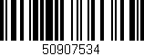 Código de barras (EAN, GTIN, SKU, ISBN): '50907534'