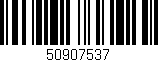 Código de barras (EAN, GTIN, SKU, ISBN): '50907537'