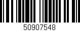 Código de barras (EAN, GTIN, SKU, ISBN): '50907548'
