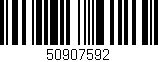 Código de barras (EAN, GTIN, SKU, ISBN): '50907592'